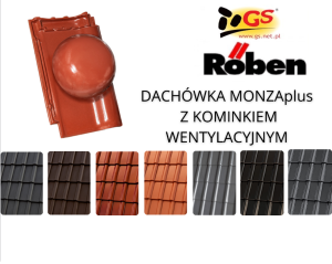 RÖBEN KOMINEK ODPOWIETRZAJĄCY MONZA PLUS