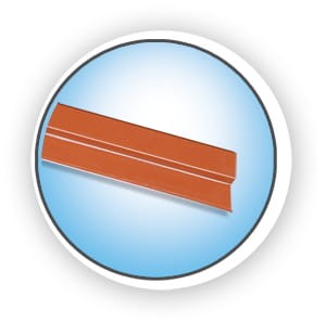 LISTWA KOMINOWA 2MB ANTRACYT
